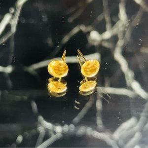 Gold earrings 18k